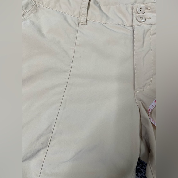 Patagonia Cream Nylon Performance Duo Dry Outdoor 11” Shorts Sz 12 Hiking - Picture 8 of 12